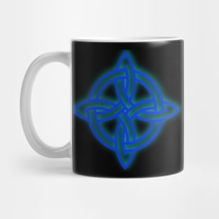 Celtic Blue Interlaced Mug